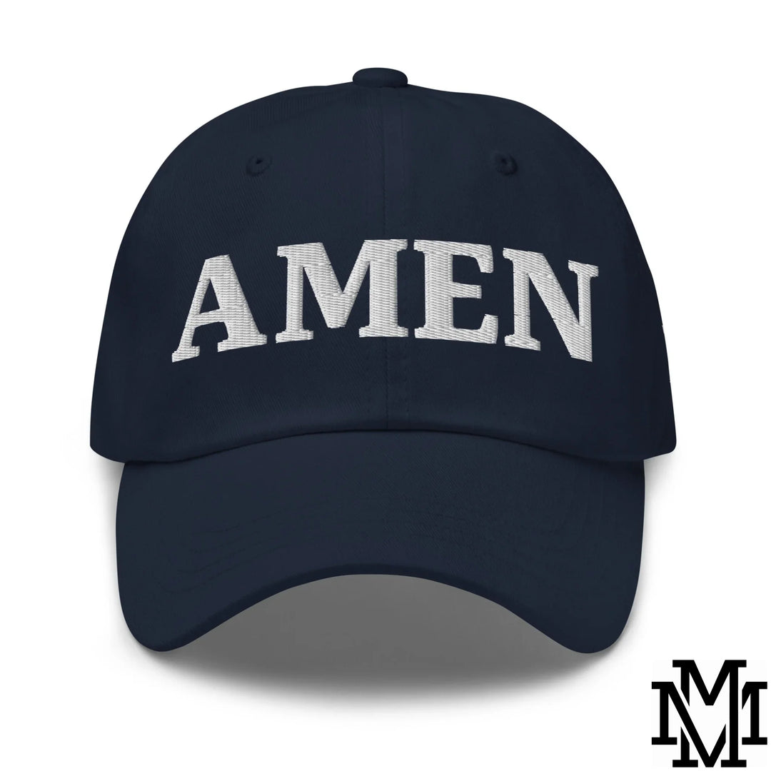Amen Embroidered Unstructured Dad Hat