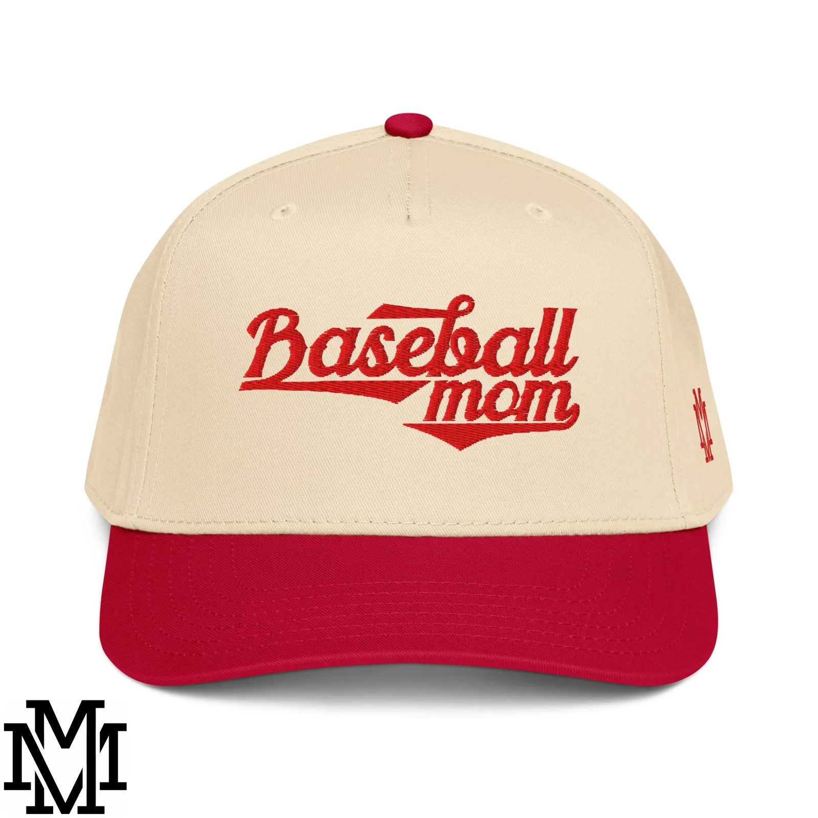 Baseball Mom Embroidered Baseball Snapback Hat