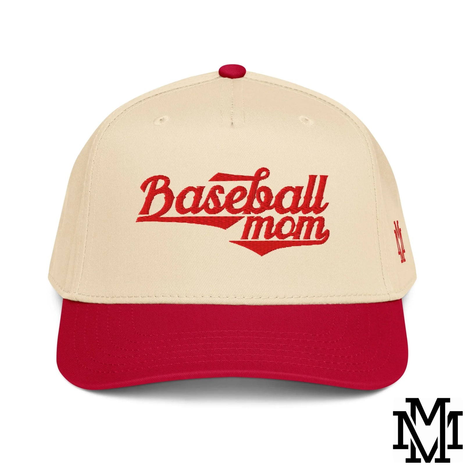 Baseball Mom Embroidered Baseball Snapback Hat