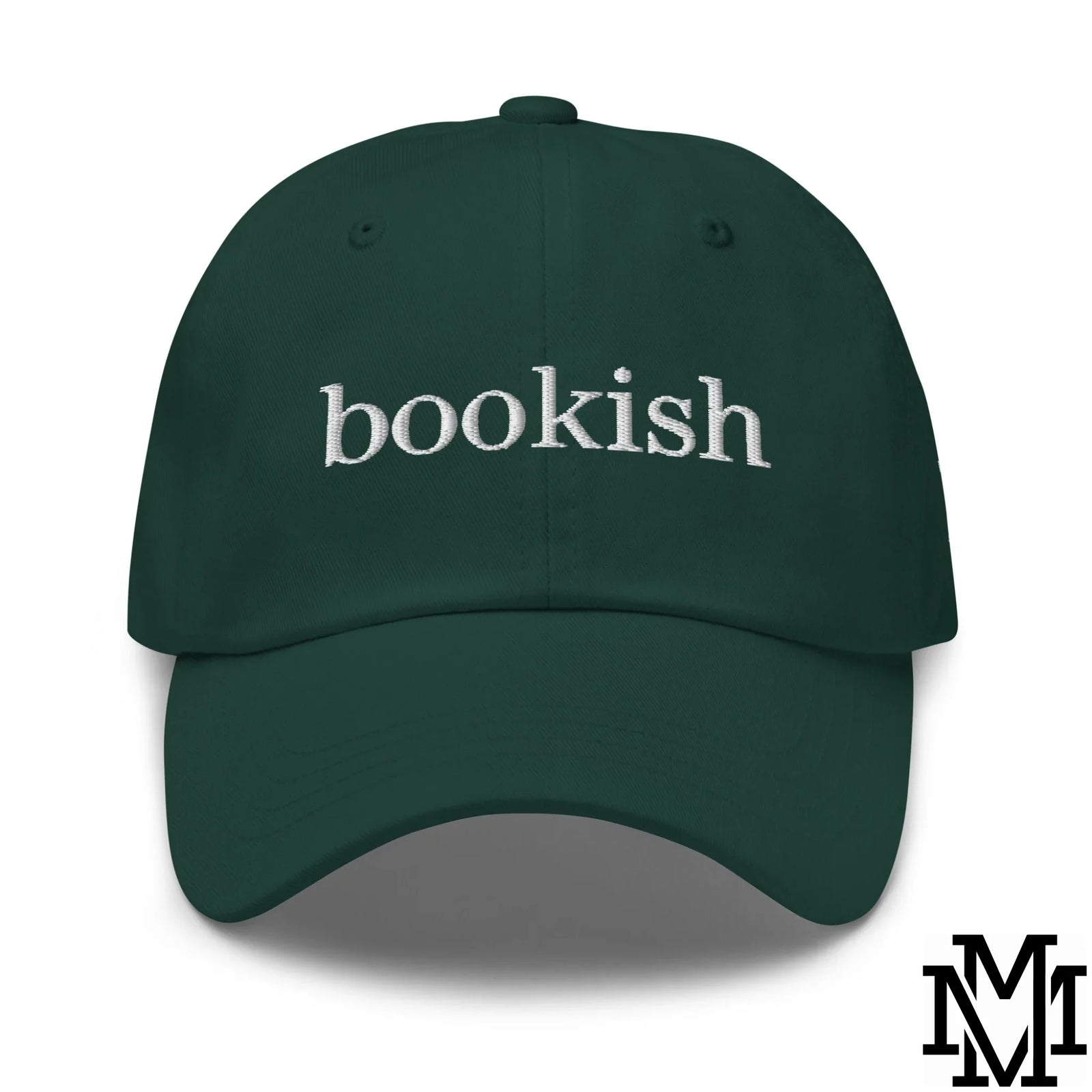 Bookish Embroidered Unstructured Dad Hat