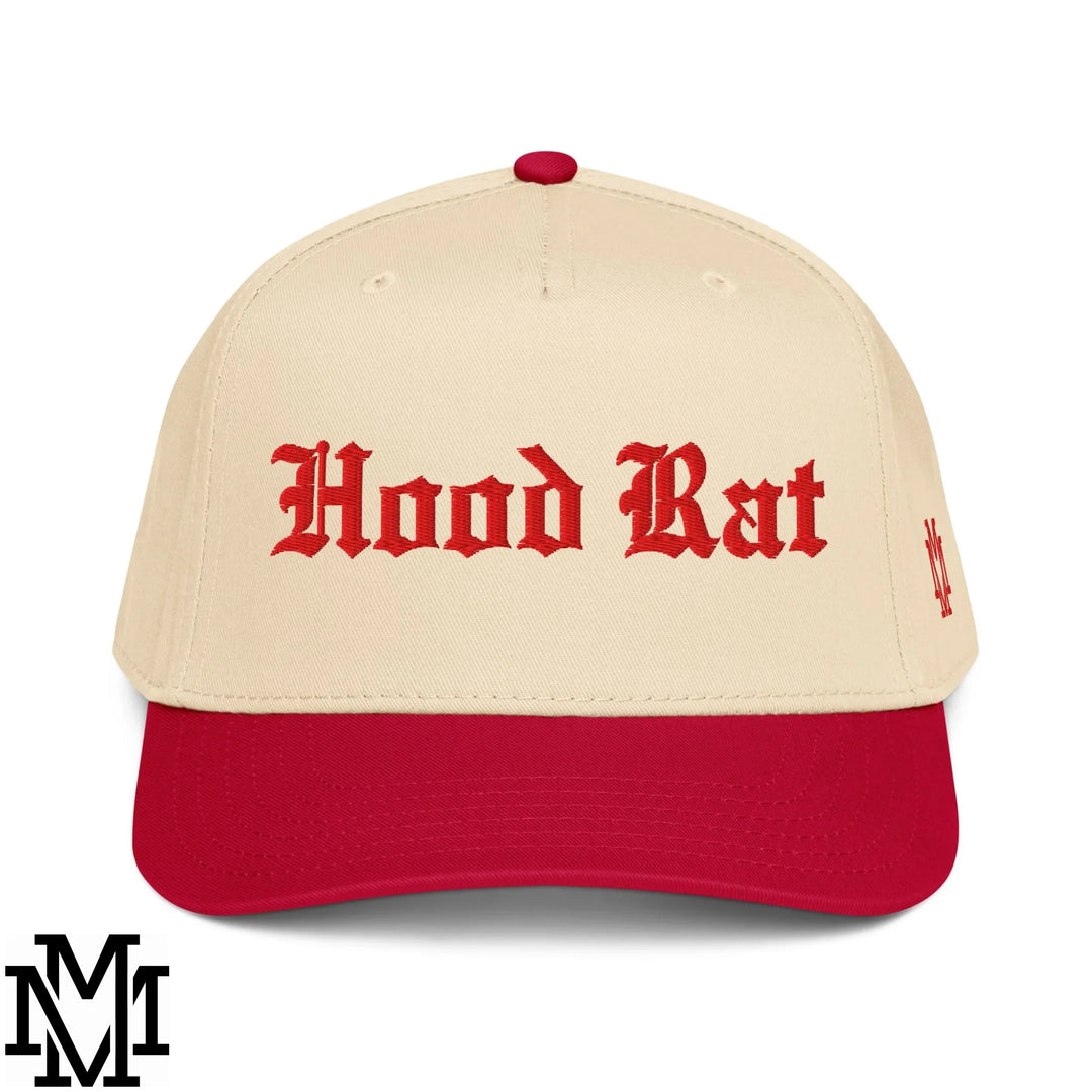 Hood Rat Embroidered Baseball Snapback Hat