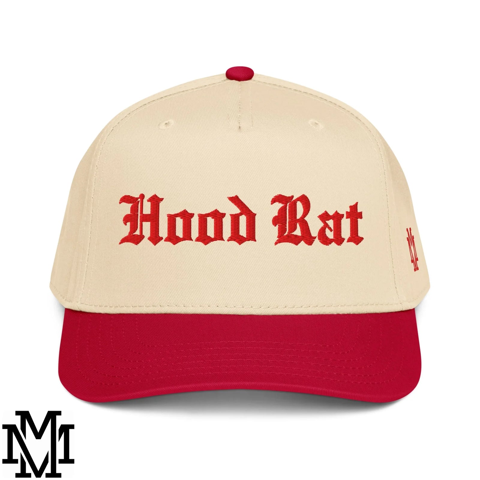 Hood Rat Embroidered Baseball Snapback Hat