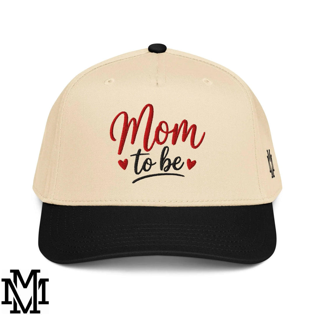 Mom to Be Embroidered Baseball Snapback Hat
