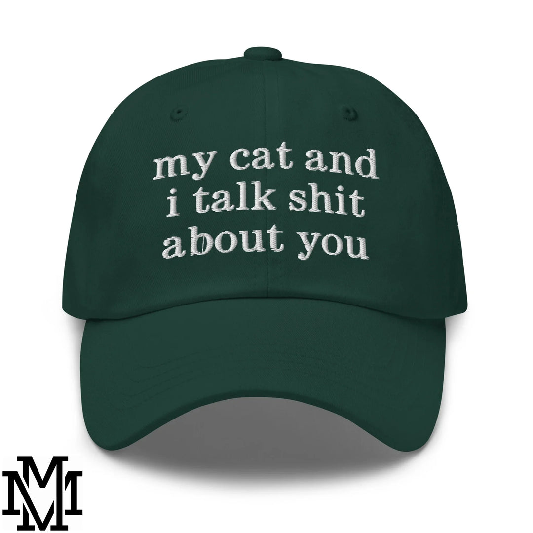 My Cat Said You're a Hoe Embroidered Baseball Snapback Hat