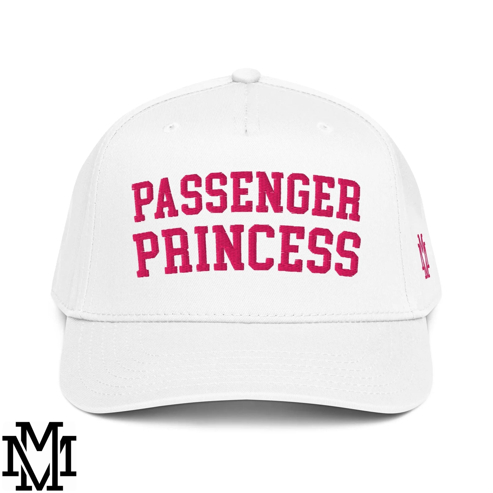 Passenger Princess Embroidered Baseball Snapback Hat