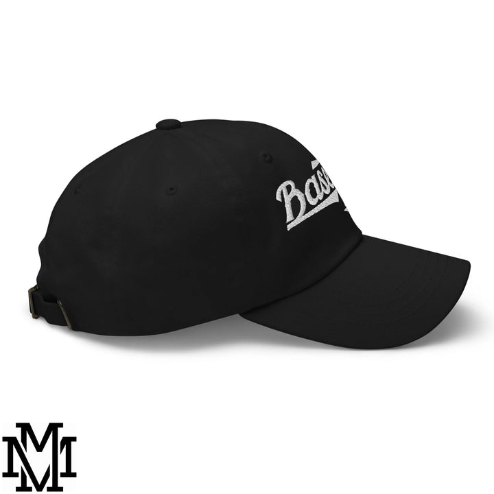 Baseball Mom Embroidered Unstructured Dad Hat - Black