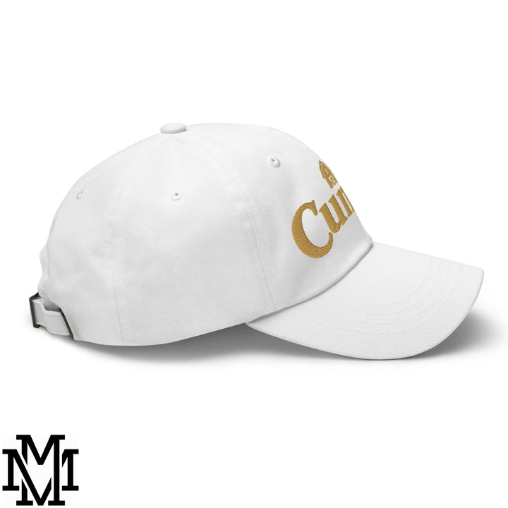 Cuntry Embroidered Unstructured Dad Hat - White