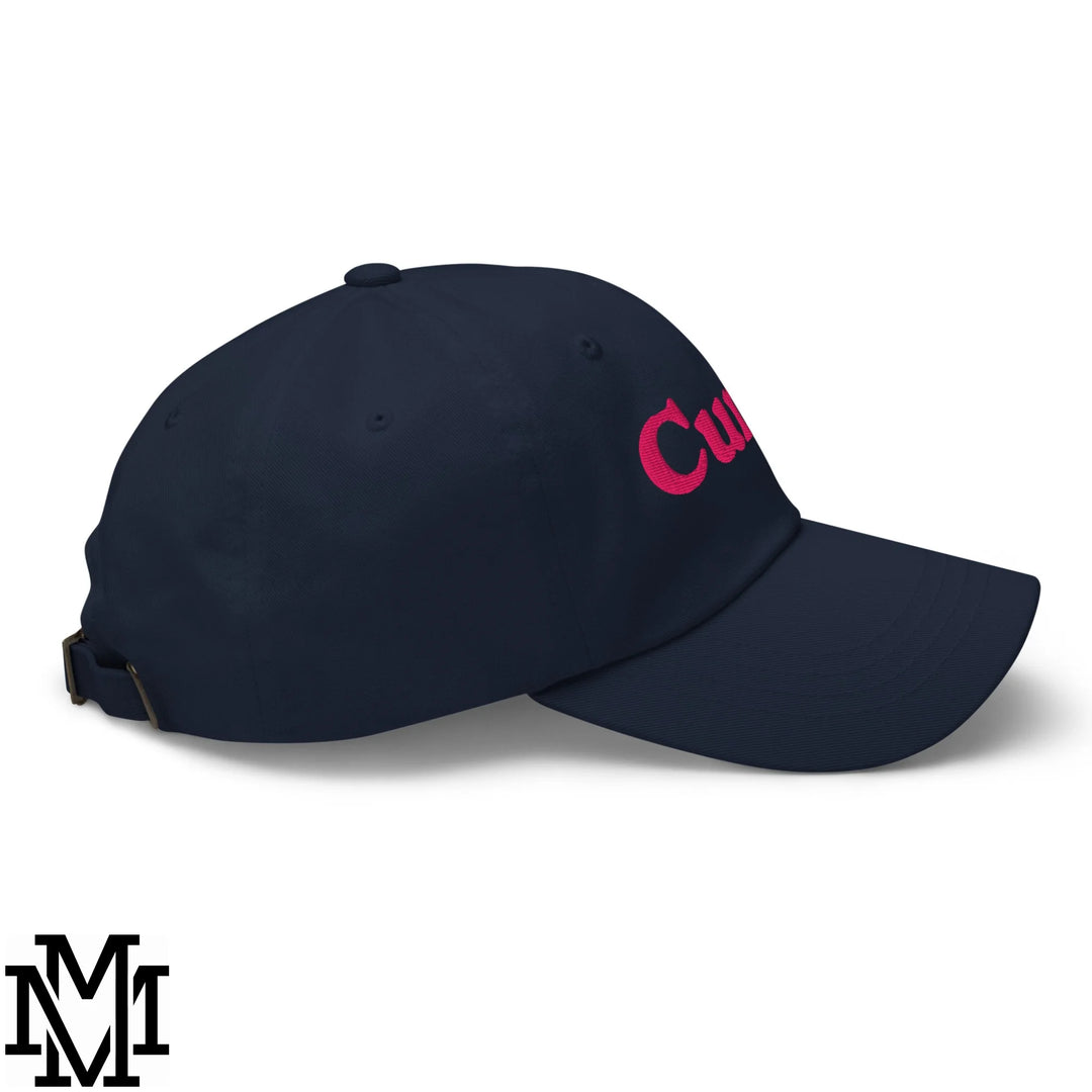 Cunty Embroidered Unstructured Dad Hat - Navy