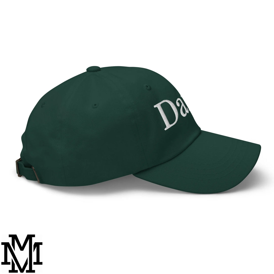 Dang Embroidered Unstructured Dad Hat - Spruce