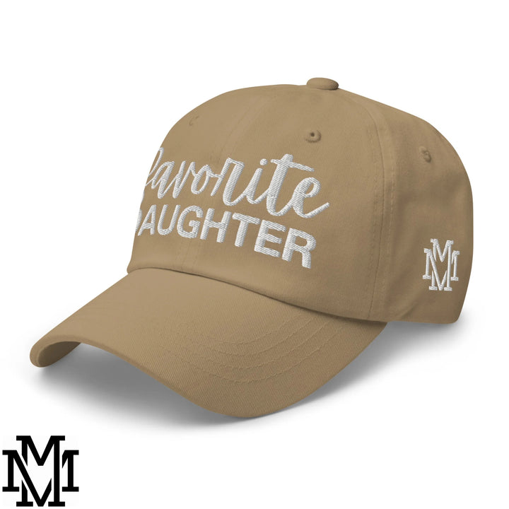 Favorite Daughter Embroidered Unstructured Dad Hat - Khaki