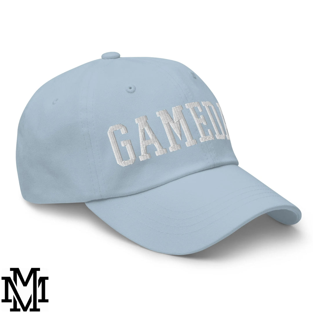 Gameday Embroidered Unstructured Dad Hat - Light Blue