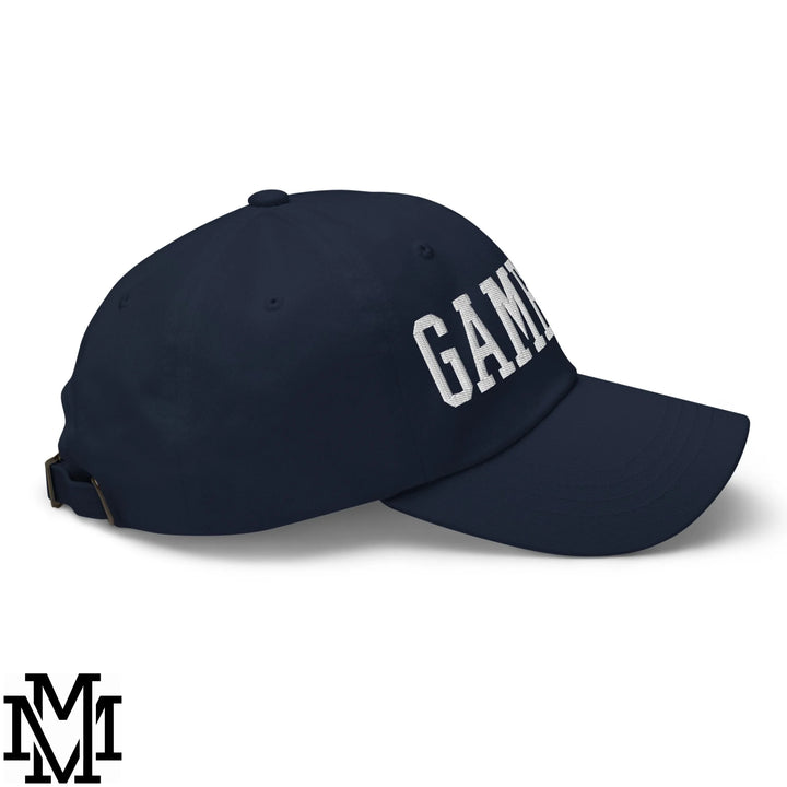 Gameday Embroidered Unstructured Dad Hat - Navy