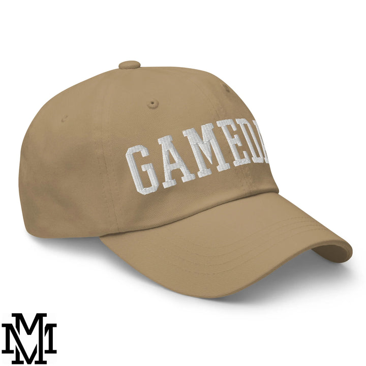 Gameday Embroidered Unstructured Dad Hat - Khaki