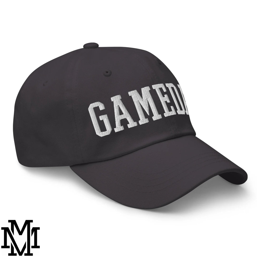 Gameday Embroidered Unstructured Dad Hat - Dark Grey