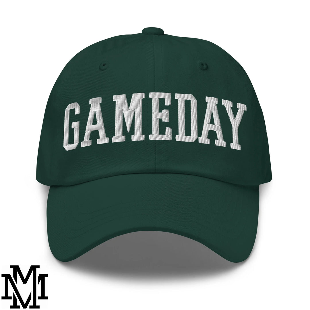 Gameday Embroidered Unstructured Dad Hat - Spruce