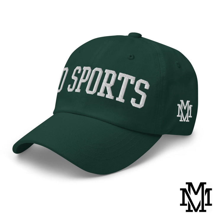 Go Sports Embroidered Unstructured Dad Hat - Spruce