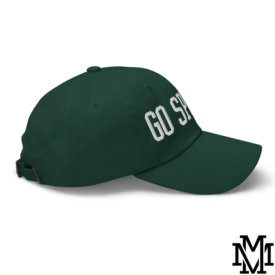 Go Sports Embroidered Unstructured Dad Hat - Spruce