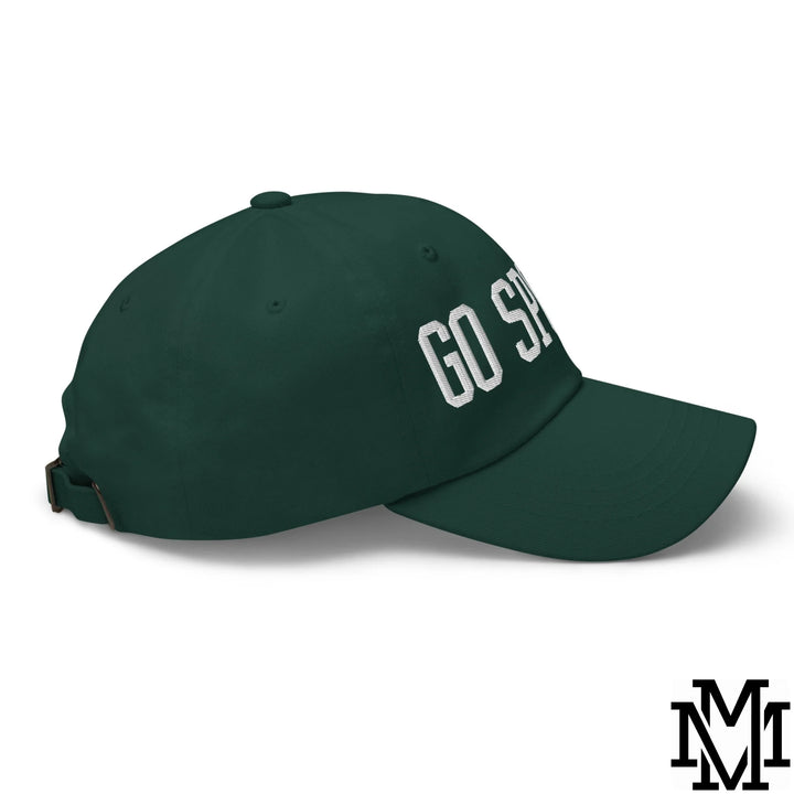 Go Sports Embroidered Unstructured Dad Hat - Spruce