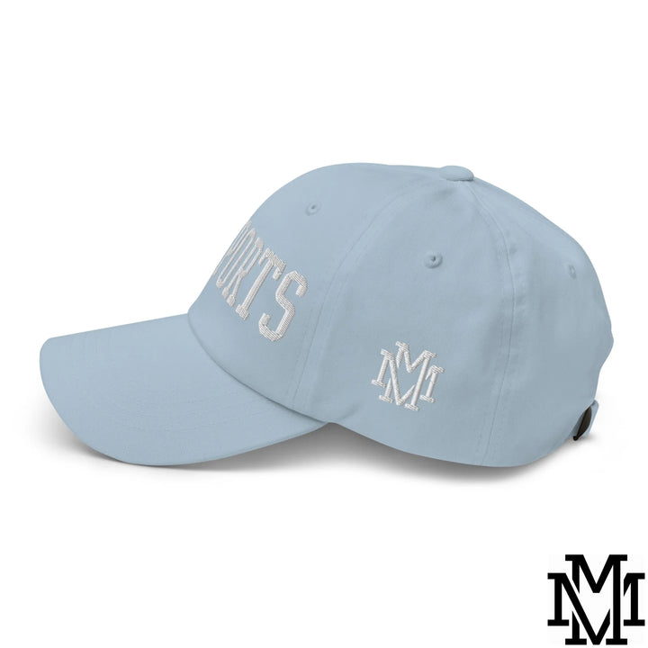Go Sports Embroidered Unstructured Dad Hat - Light Blue