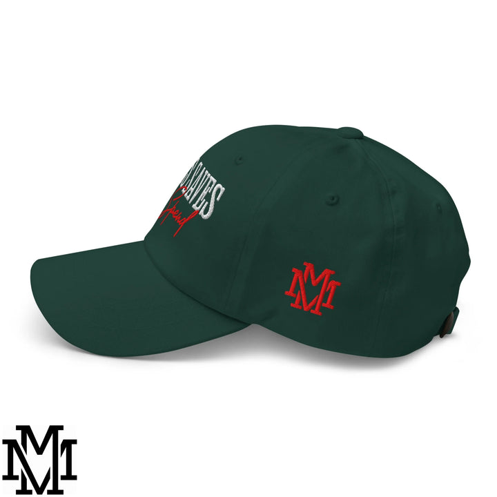 Jesus Saves I Spend Embroidered Unstructured Dad Hat - Spruce