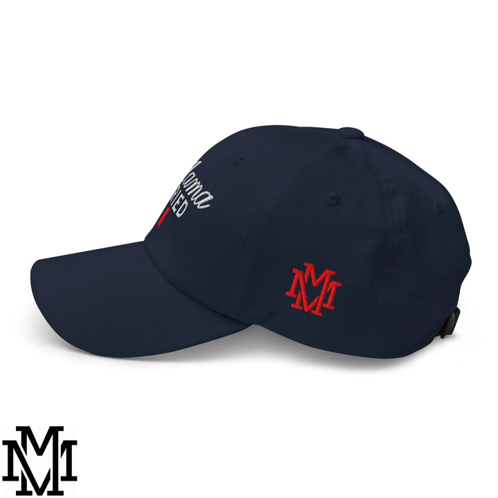 Mama Tried Ultra Embroidered Unstructured Dad Hat - Navy