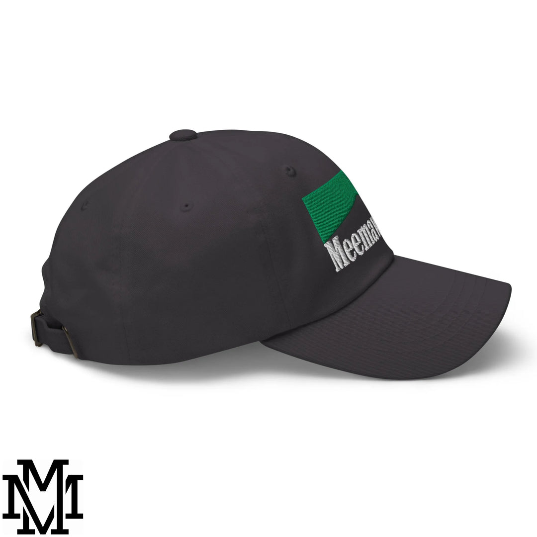 Meemaw Tried Menthol Embroidered Unstructured Dad Hat - Dark Grey