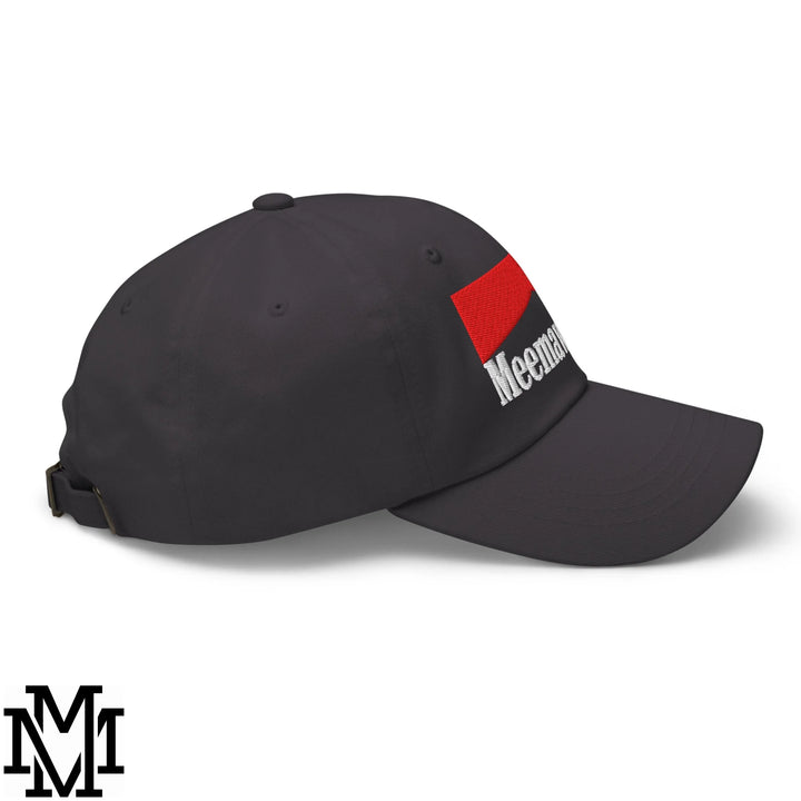 Meemaw Tried Reds Embroidered Unstructured Dad Hat - Dark Grey