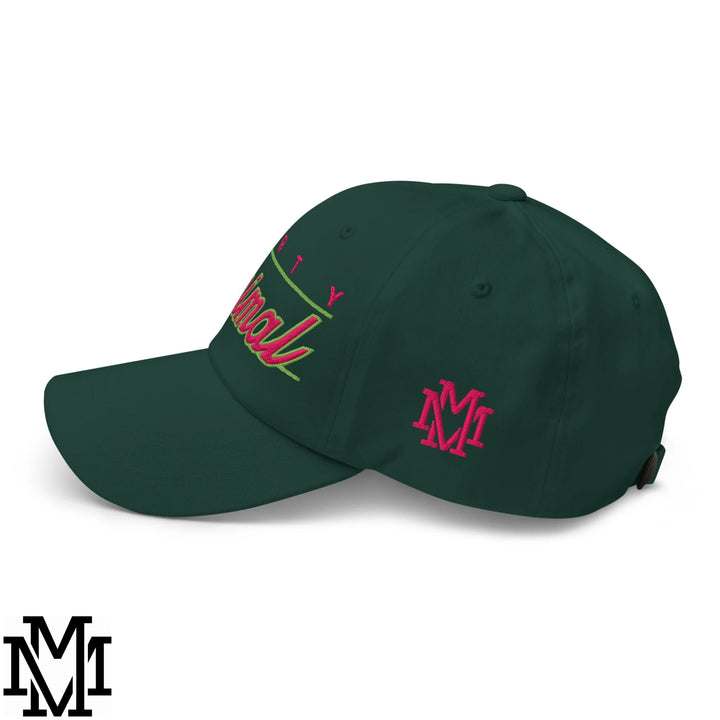 Party Animal Embroidered Unstructured Dad Hat - Spruce