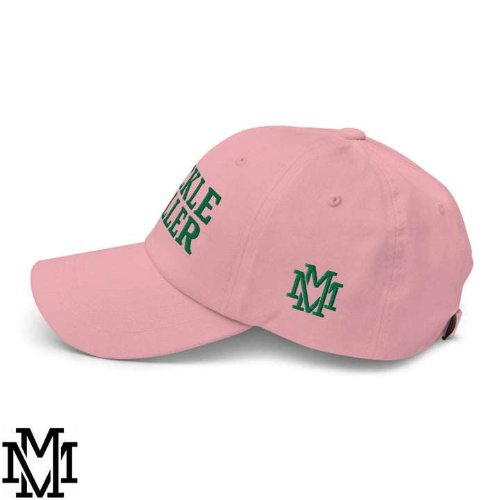 Pickle Baller Embroidered Unstructured Dad Hat - Pink