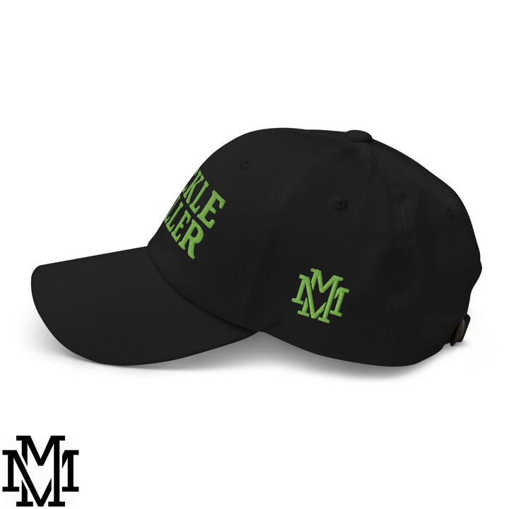 Pickle Baller Embroidered Unstructured Dad Hat - Black