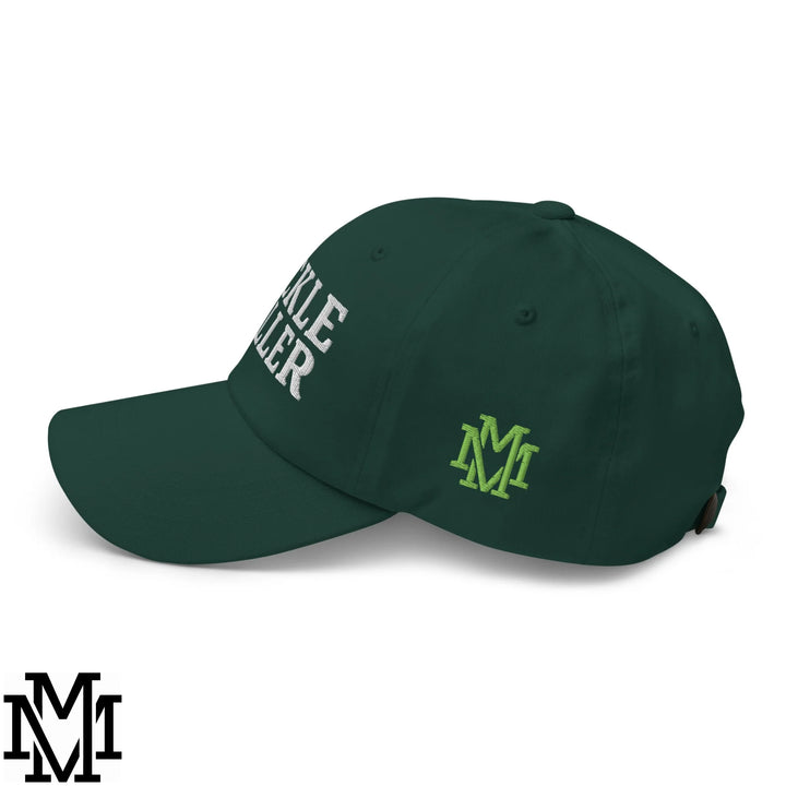 Pickle Baller Embroidered Unstructured Dad Hat - Spruce