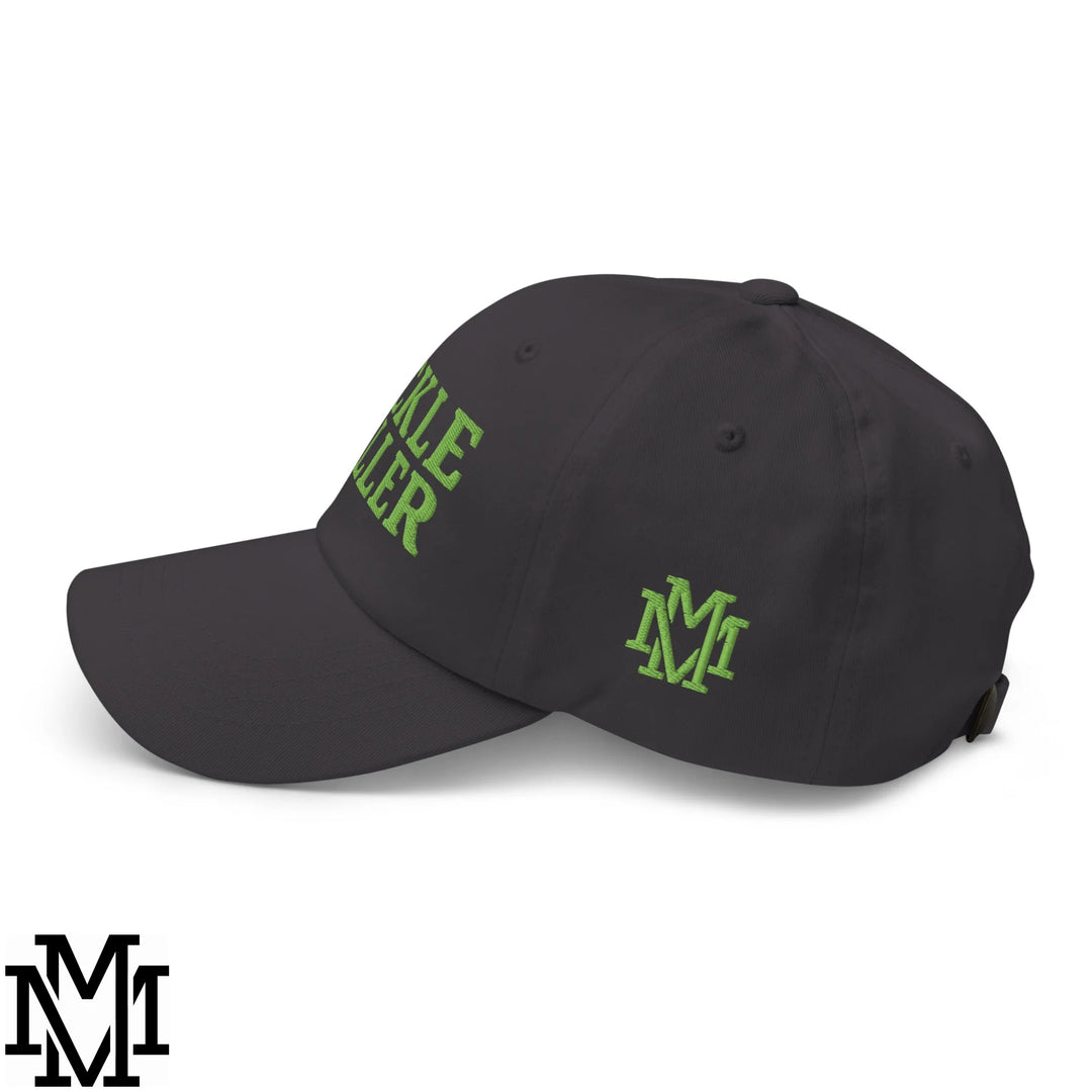 Pickle Baller Embroidered Unstructured Dad Hat - Dark Grey