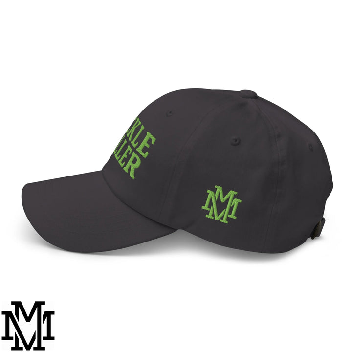 Pickle Baller Embroidered Unstructured Dad Hat - Dark Grey