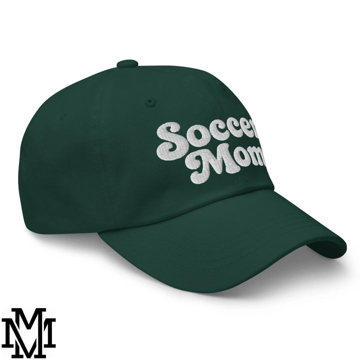 Soccer Mom Embroidered Unstructured Dad Hat - Spruce