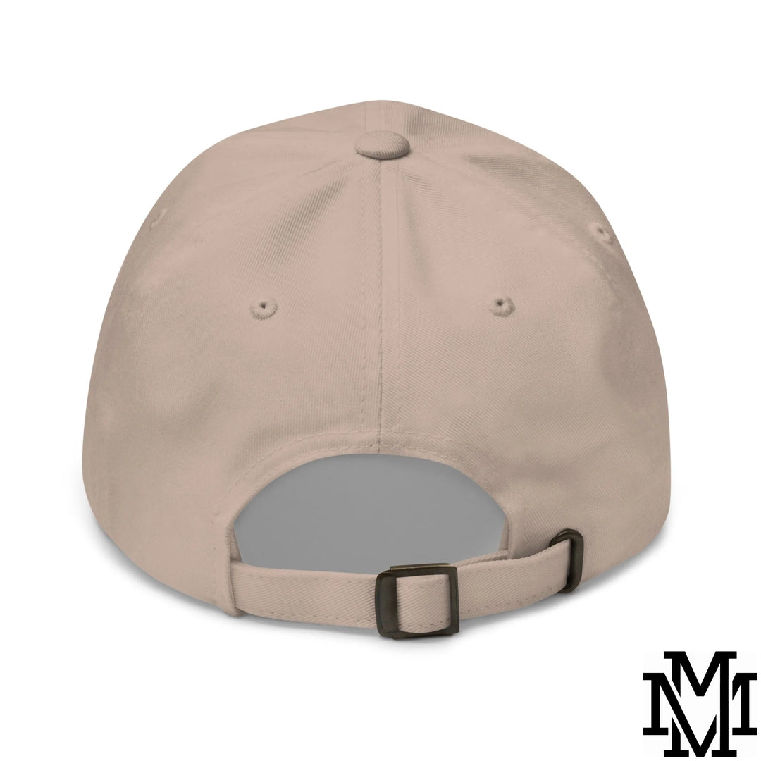 Trophy Wife Embroidered Unstructured Dad Hat - Stone