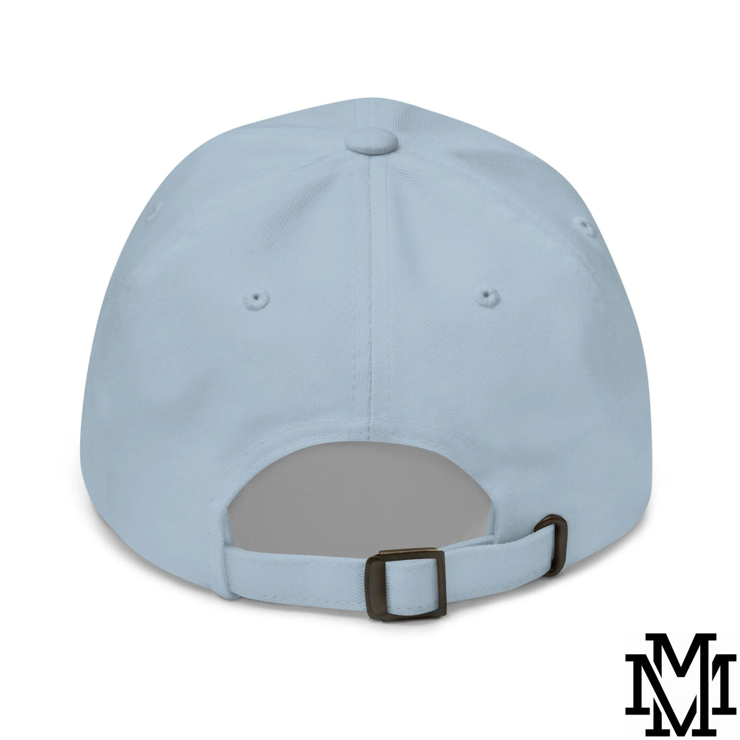 Trophy Wife Embroidered Unstructured Dad Hat - Light Blue