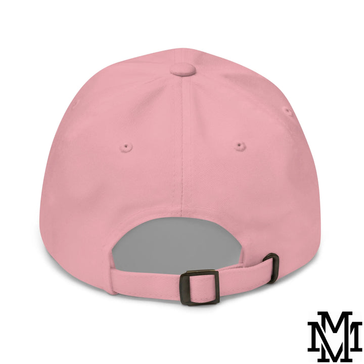 Trophy Wife Embroidered Unstructured Dad Hat - Pink