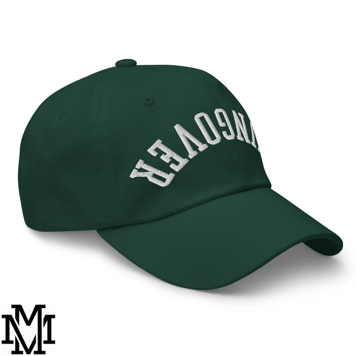 Upside Down Hangover Embroidered Unstructured Dad Hat - Spruce